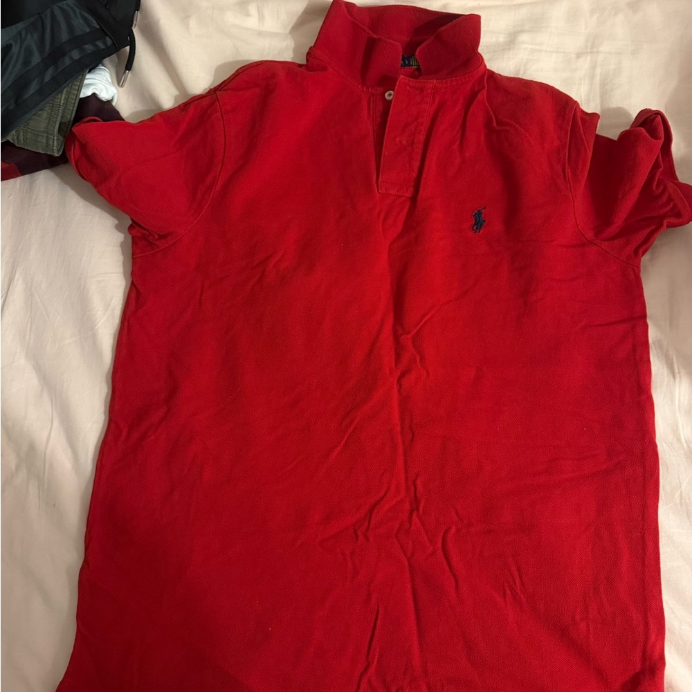 Red Ralph Lauren Polo Shirt